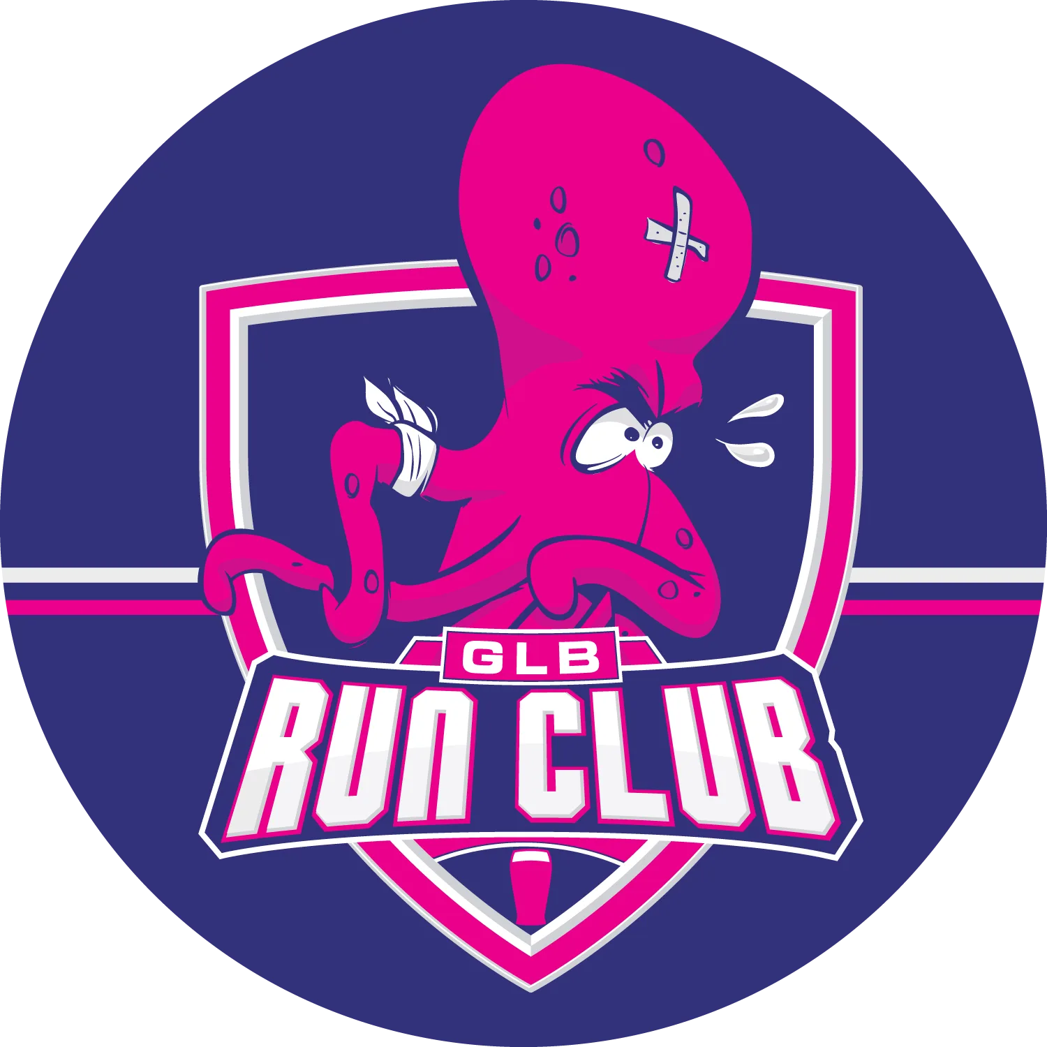 GLB Run Club logo