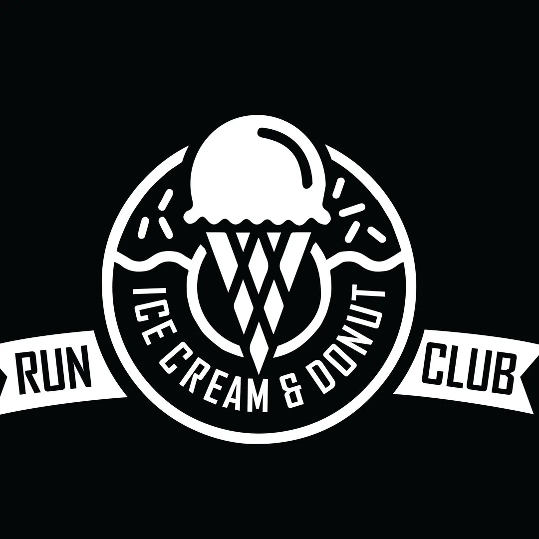 Ice Cream & Donut Run Club logo