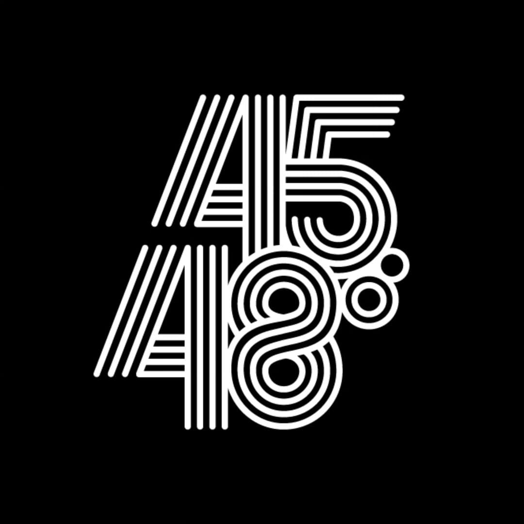 45.48°N Run Club logo