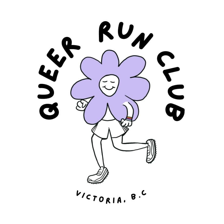 Victoria Queer Run Club logo
