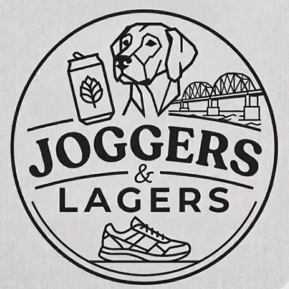 Joggers and Lagers logo