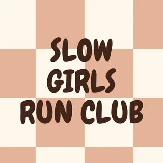 Slow Girls Run Club logo