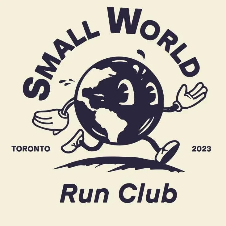 Small World Run Club (Toronto) logo